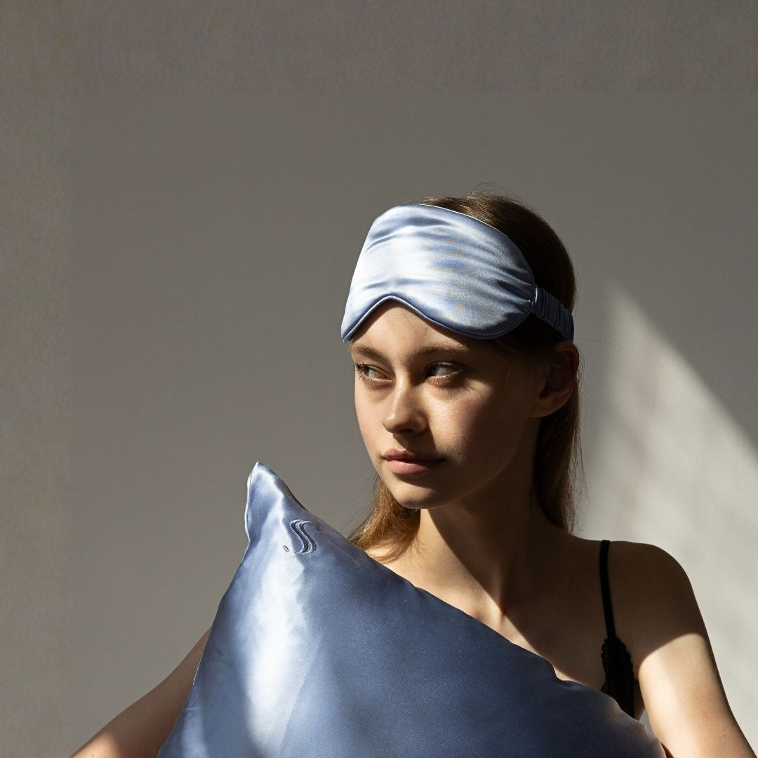 Silk eye mask