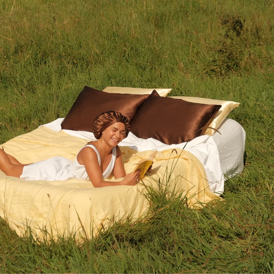 Silk Sleeping Cap - Strands of Silk