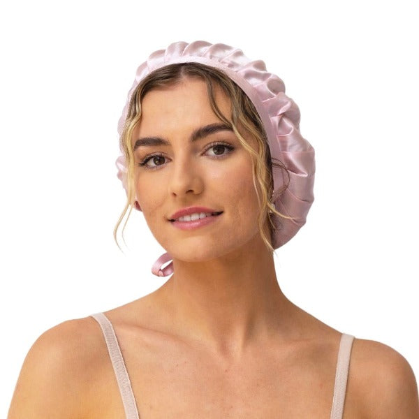 Silk sleeping cap